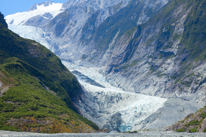 یخچال طبیعی فرانتس جوزف، نیوزیلند