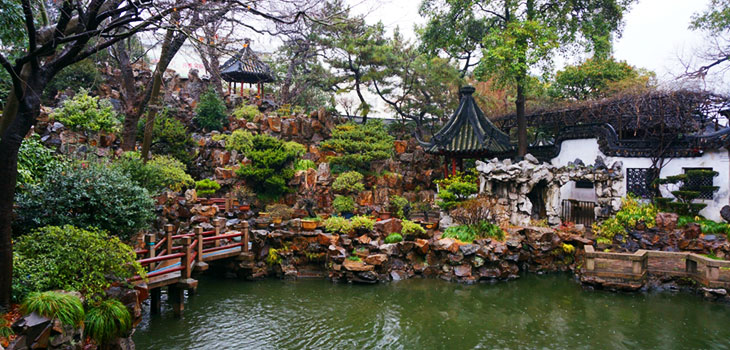 باغ یو از جاذبه های گردشگری شانگهای