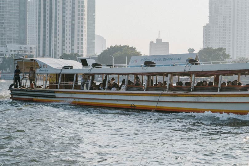قایق های مسافربری رودخانه چائو فرایا بانکوک