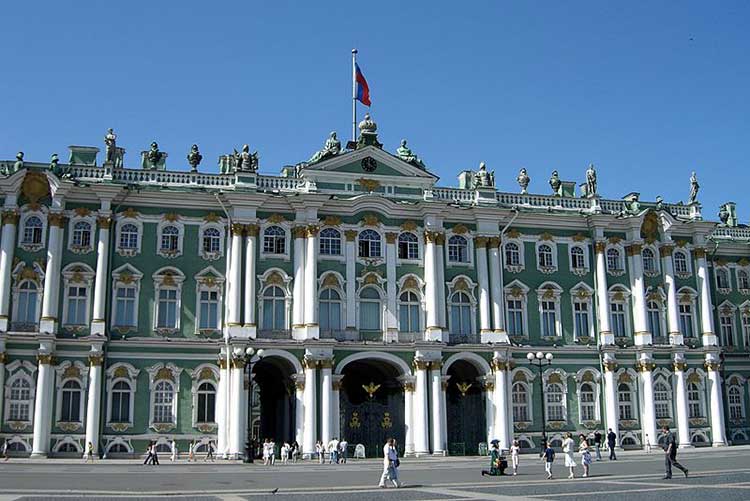 کاخ زمستانی سنت پترزبورگ