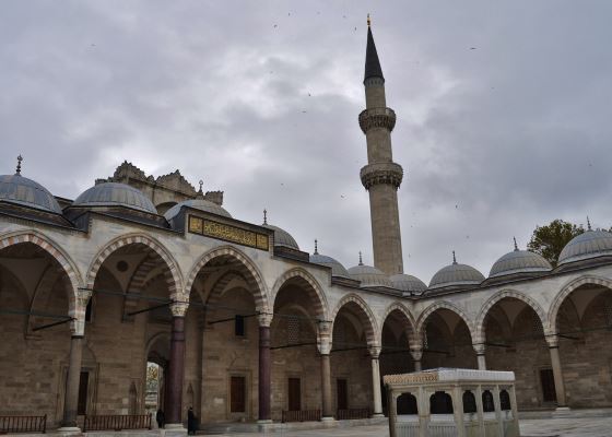 بخش های مختلف مسجد سلیمانیه استانبول