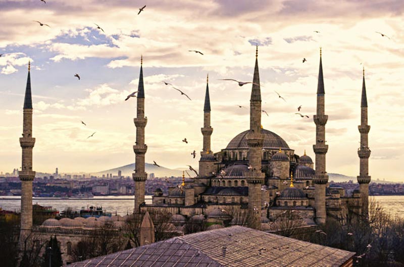 مسجد ایا صوفیه شهر استانبول