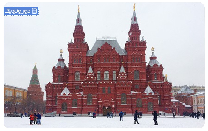 پایتخت روسیه مسکو سنت پترزبورگ