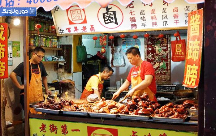 غذاهای خیابانی شانگهای