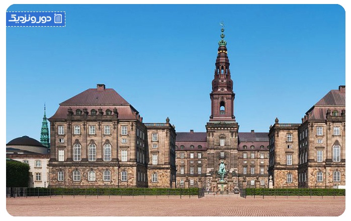 جاذبه های دانمارک کاخ کرسیشنزبورگ