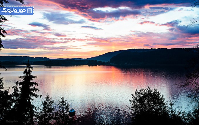زیباترین دریاچه مونیخ آلمان - آلپ