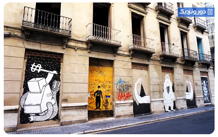 نقاشی‌های خیابانی اندلس اندلس اسپانیا