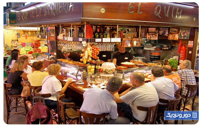 رستوران های لا رامبلا در بارسلون