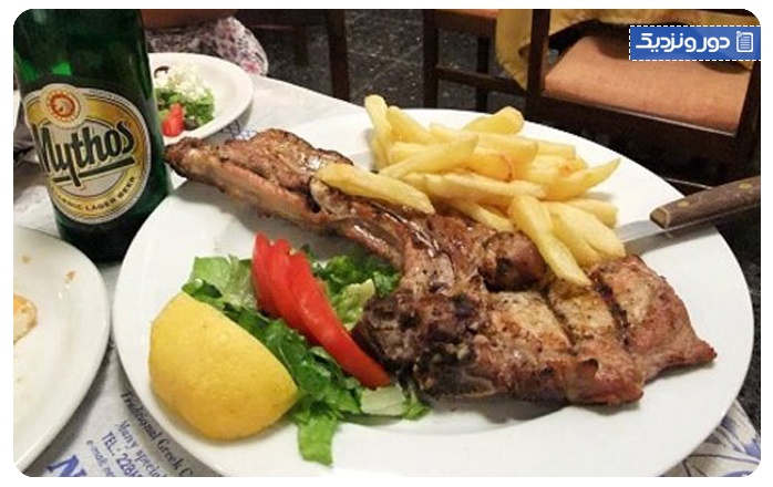بهترین رستوران‌های جزیره‌ی آیوس غذای یونانی