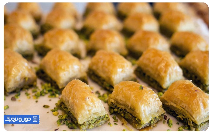  باقلوا بهترین سوغات ترکیه