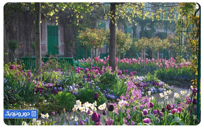باغ کلود مونه، شمال فرانسه