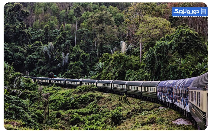 ایسترن اند اورینتال اکسپرس-آسیا  eastern and oriental asia train