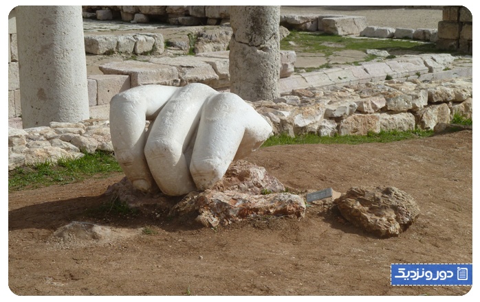 معبد هرکول ویرانه ای بیاد ماندنی Temple of Hercules